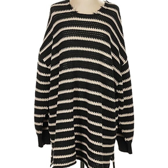 RARE! MIKUTA The Long Striped Knitted Sweater XS/S Oversized fit! - Picture 2 of 7